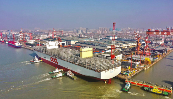 OOCL Introduces First New Generation 24 188 TEU Vessel Freight News