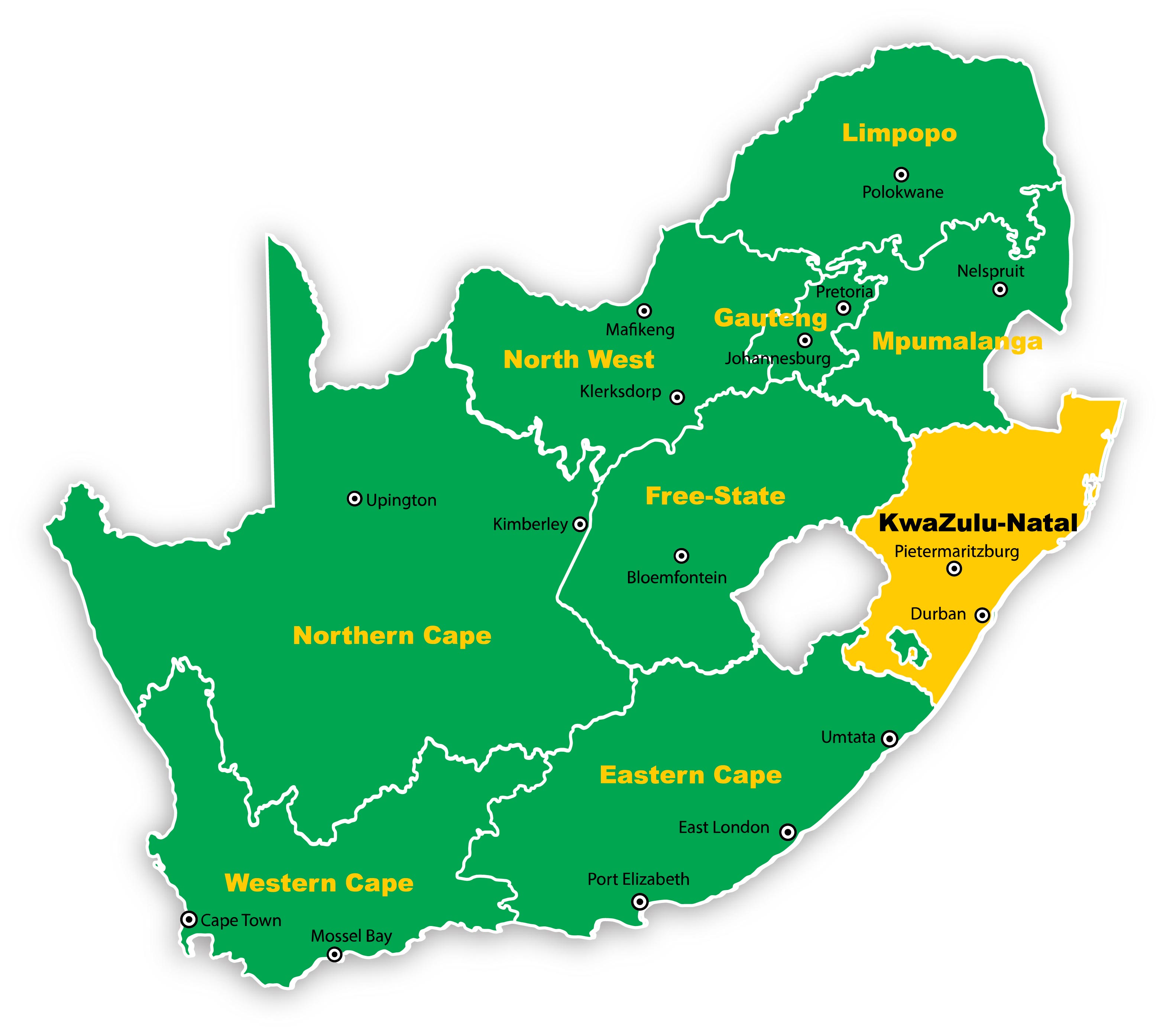 Severe Food Shortages In 64 Of KZN Towns Freight News   Anc Kznmap 