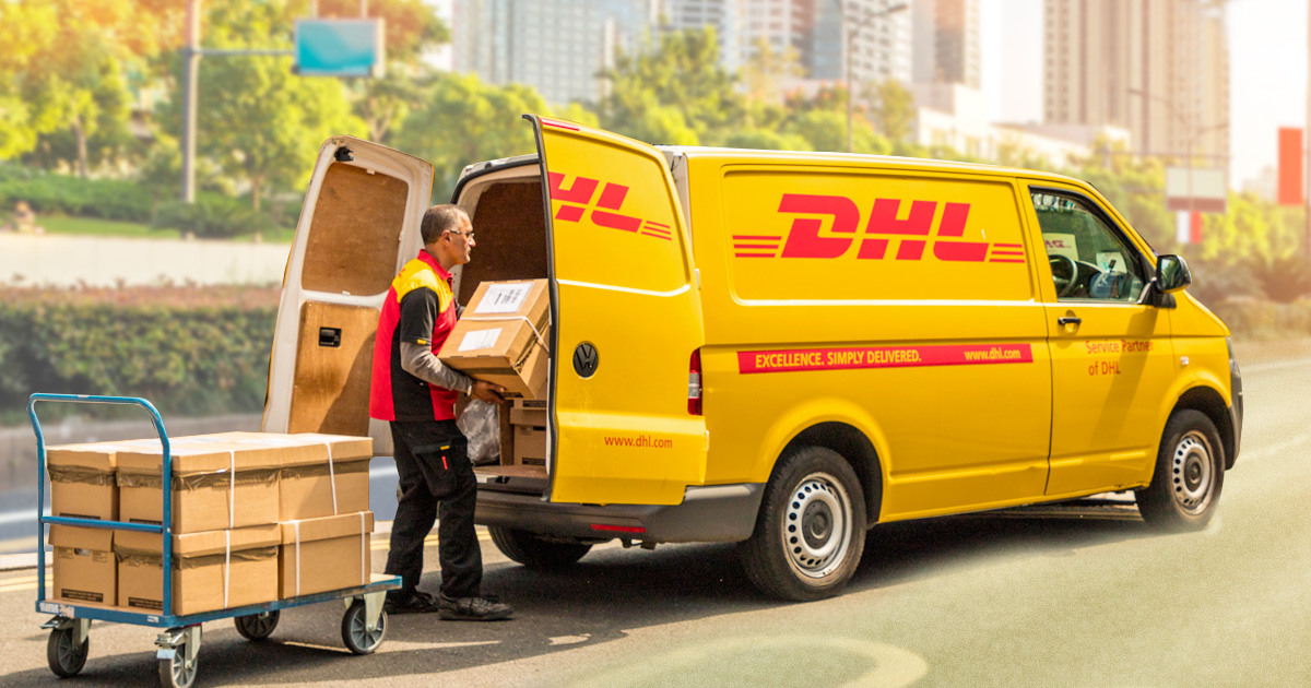 Germany delivery. Transit 470 DHL грузовой. DHL Express Courier. DHL доставка. DHL минивэн.