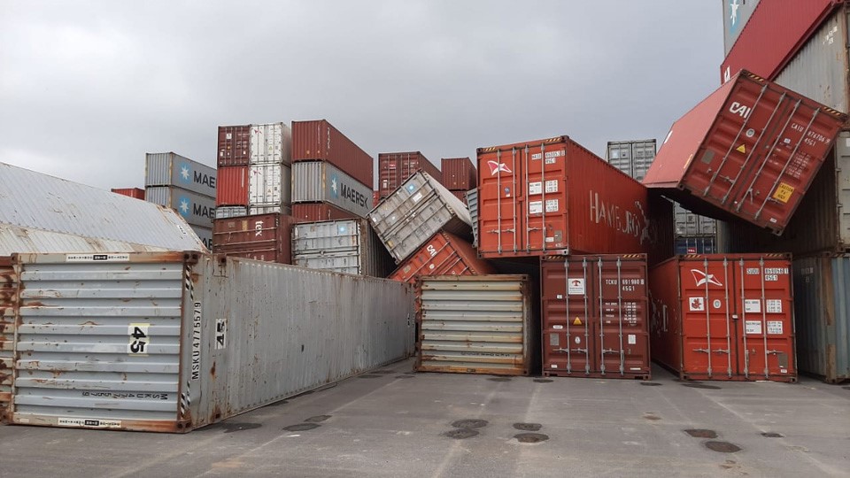 Software reduces wind gust damage to zero at Tangier terminal