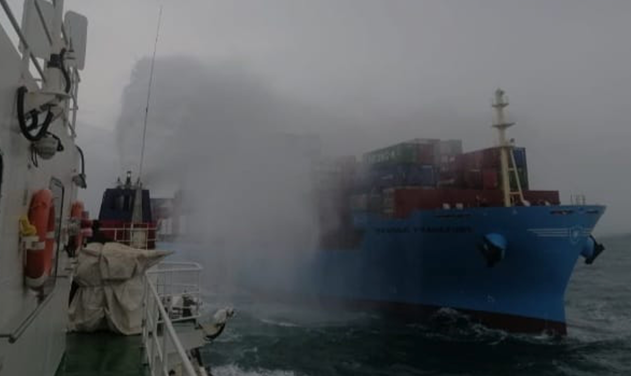 Crew member dies in fire on Maersk-chartered ship | Freight News