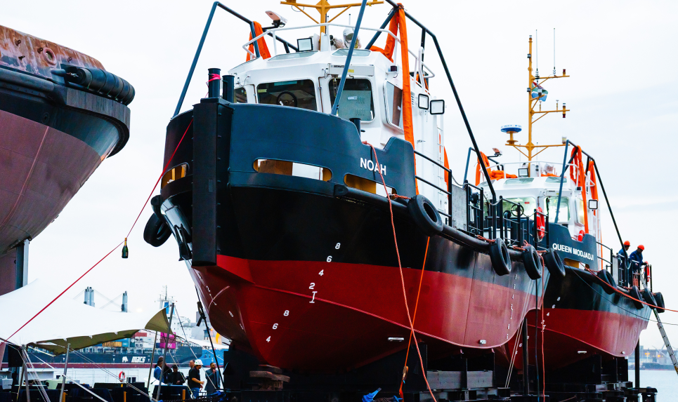 New launch boats head to Port of Cape Town