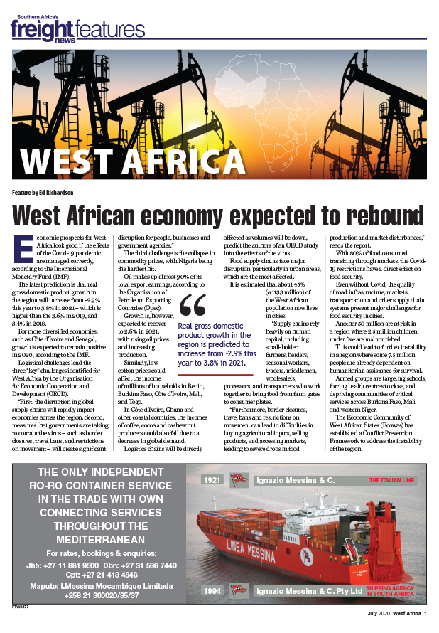 West Africa Feature July 2020 | Freight News