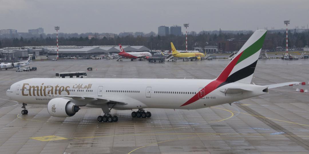  The Emirates Boeing 777-300ER offers 23 tonnes of belly-hold cargo capacity.