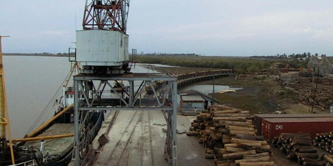 The Port of Quelimane has not been dredged for five years.