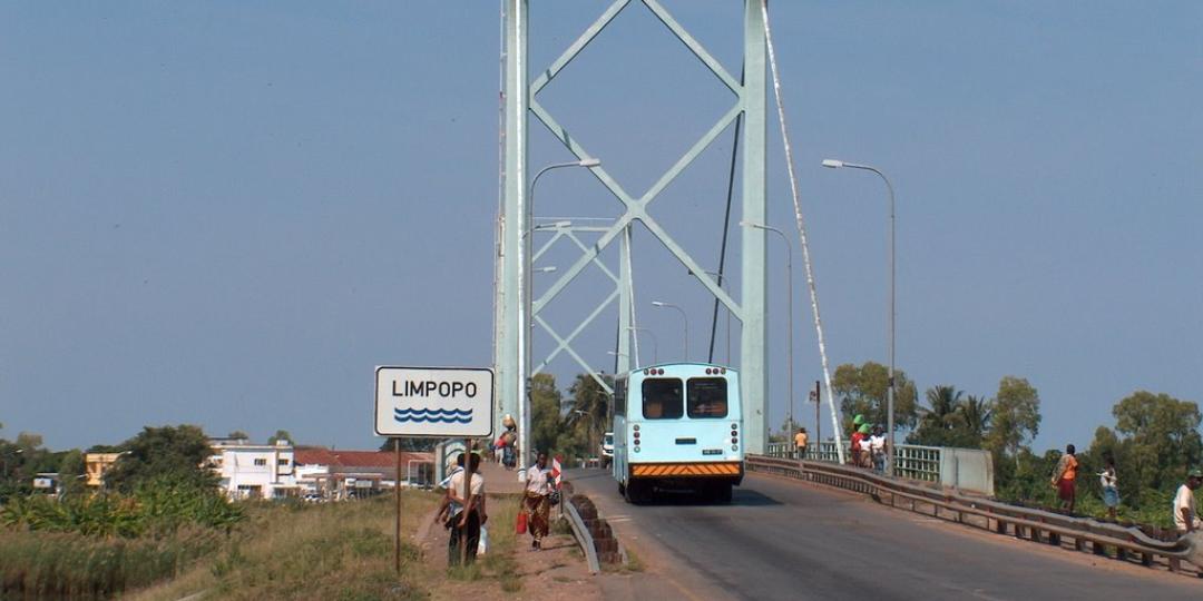 The newly upgraded New Limpopo Bridge at the Beitbridge border post.