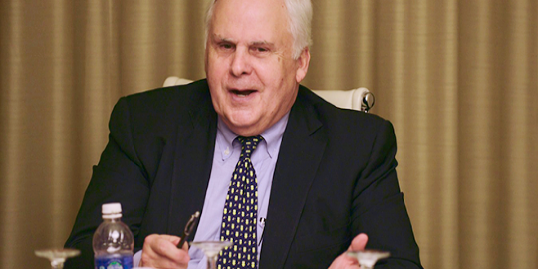 Frederick W Smith, chairman and CEO of FedEx.