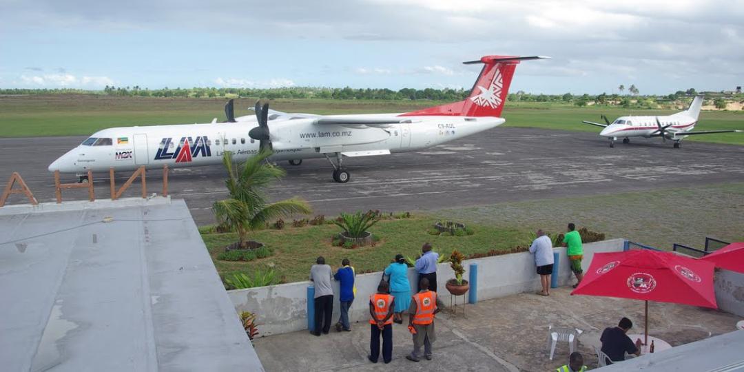 Inhambane airport.