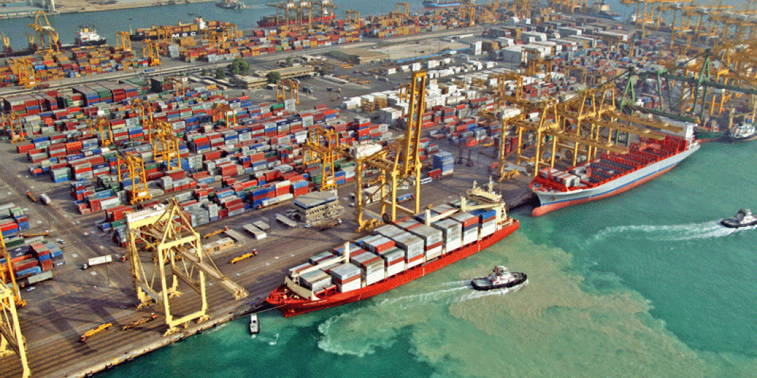 The Port of Jebel Ali