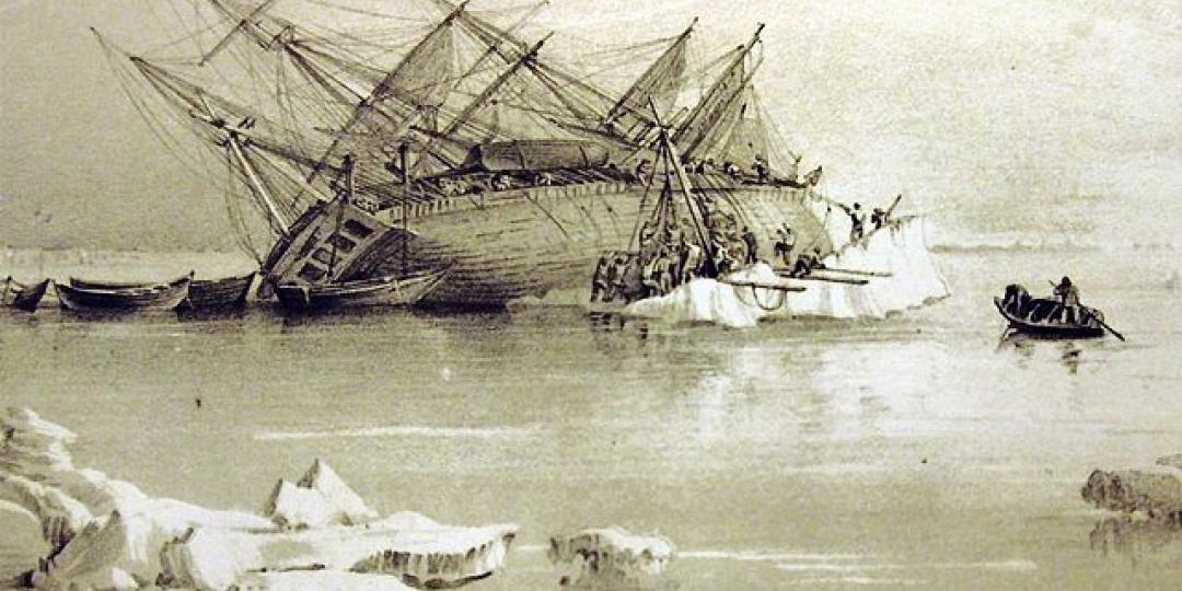 The recently found HMS Terror.