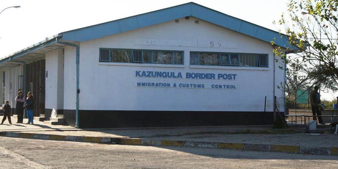 The Kazungula Border post.