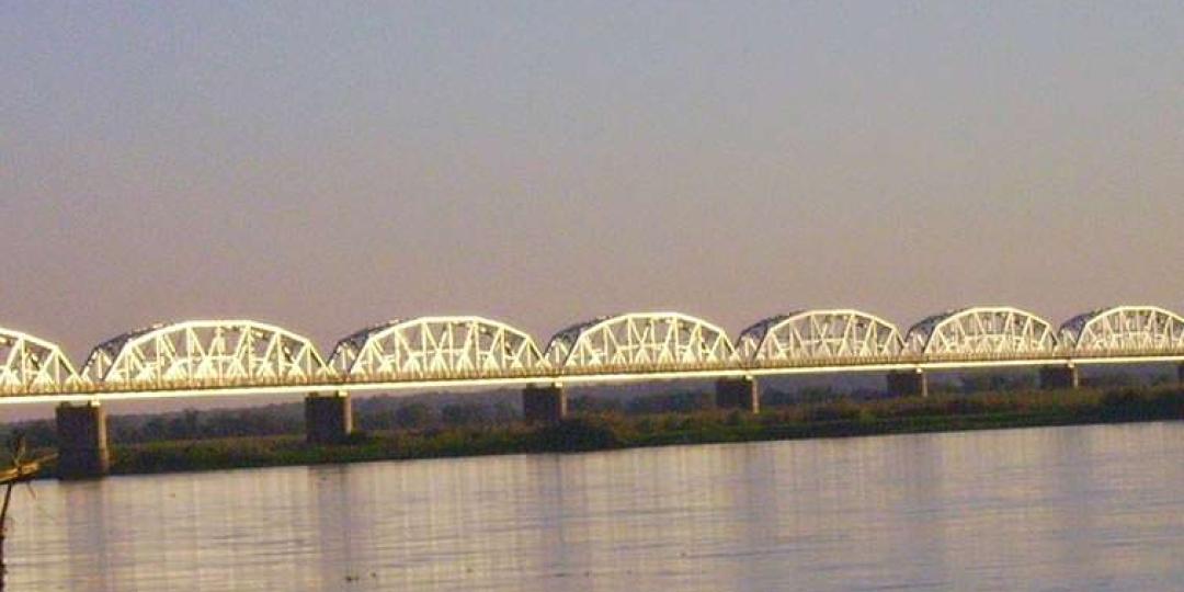 The historic Dona Ana bridge.