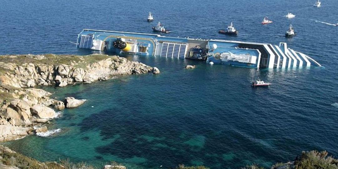 The Costa Concordia, an Italian cruise ship, capsized and sank after striking an underwater rock off Isola del Giglio, Tuscany, on 13 January 2012, with the loss of 32 lives.