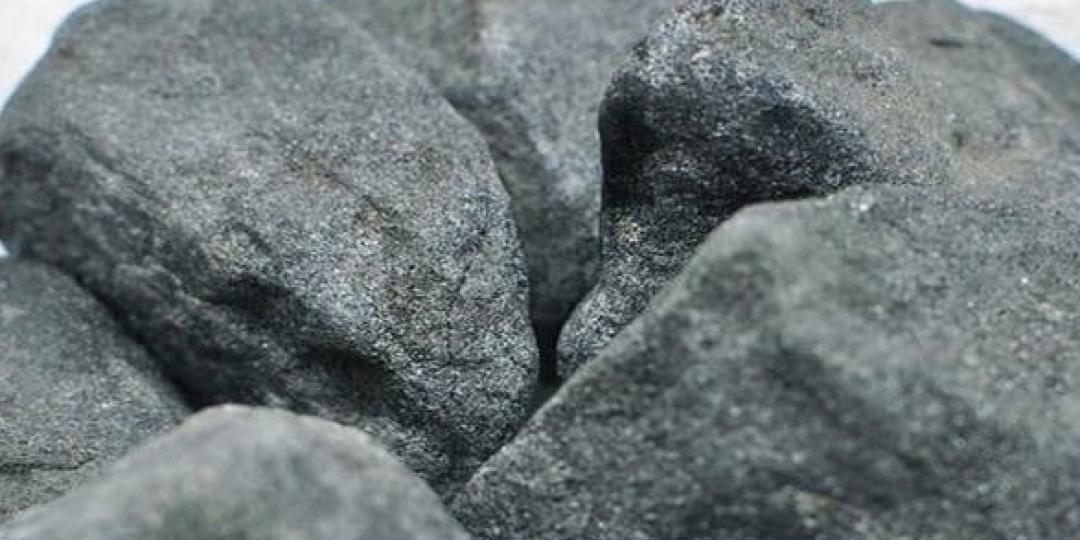 Raw platinum ore.