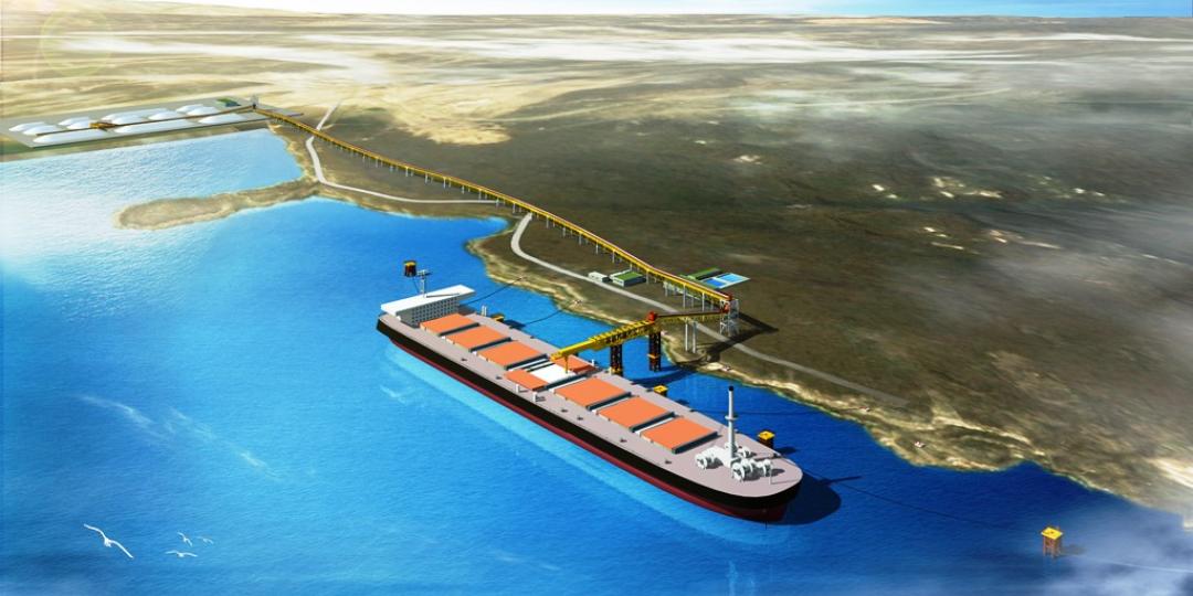 An artist’s impression of the Port of Ghoubet.