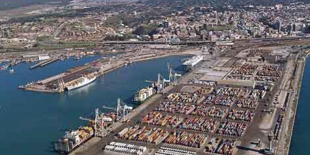 An aerial view of the PE Container Terminal.