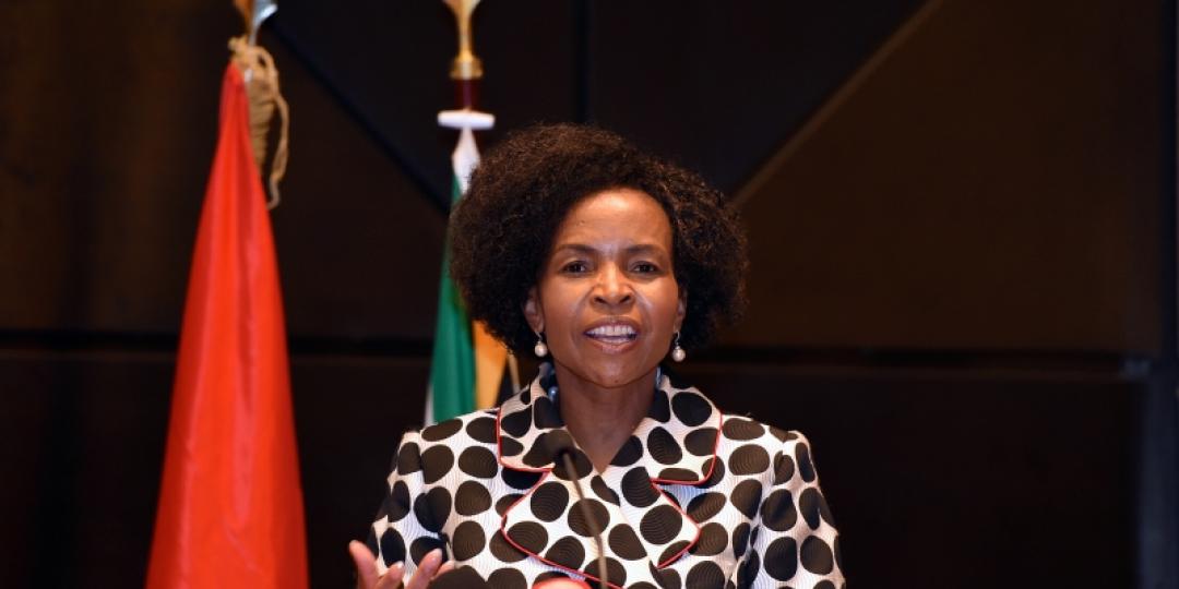 International Relations and Cooperation minister, Maite Nkoane-Mashabane, speaking at the fourth session of the South Africa-Angola Joint Commission for Cooperation.