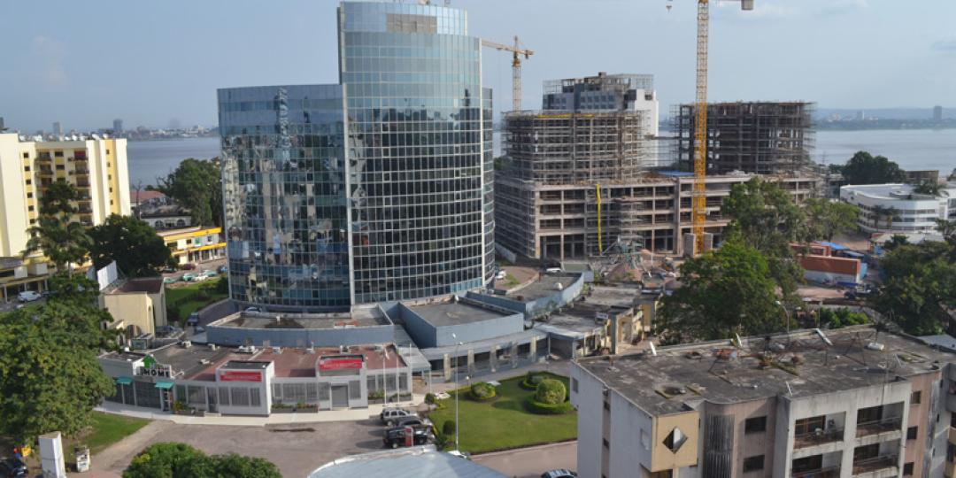 The city of Brazzaville in the Republic of Congo.