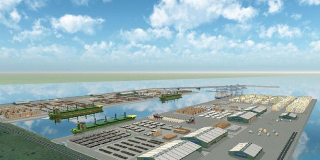 An artist’s impression of Angola’s Port of Caio.