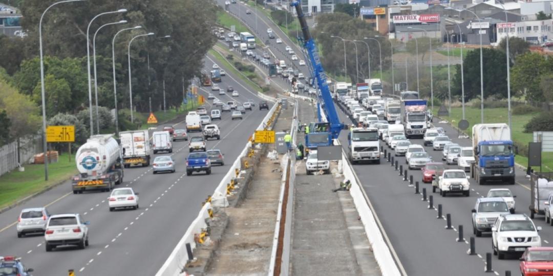 N1 from Plattekloof Road to the Old Oak Interchange.