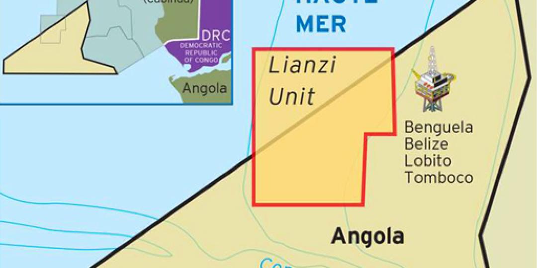 A map of the Lianzi oil fields.