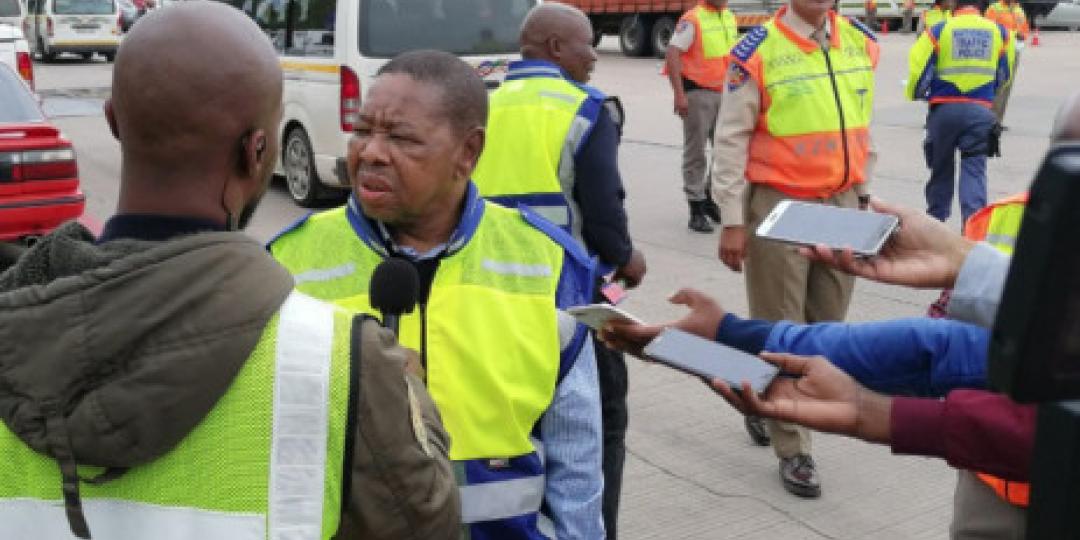 Minister of Transport, Blade Nzimande personally oversaw the launch of the Easter Road Safety Campaign.