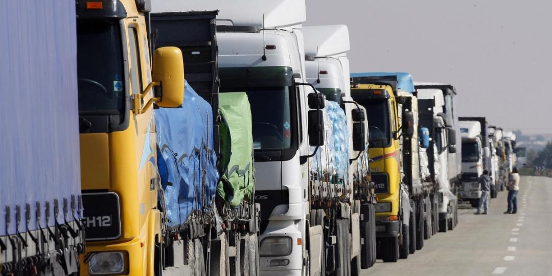 Queuing trucks are a familiar sight at Africa's border posts.