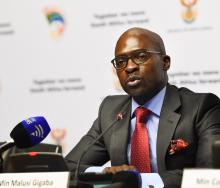 Home Affairs minister, Malusi Gigaba.