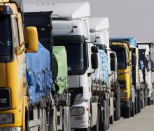 Queuing trucks are a familiar sight at Africa's border posts.